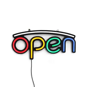 Colorful OPEN Neon Sign Light LED Wall Light Visual Artwork Bar Window Displaying Lamp Home Room Decoration Commercial Lighting
Colorful OPEN Neon Sign Light LED Wall Light Visual Artwork Bar Window Displaying Lamp Home Room Decoration Commercial Lighting