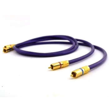 pair MC silver IT 65G OFC silver plated interconnects cable With VHD Gold Plated RCA Connector
pair MC silver IT 65G OFC silver plated interconnects cable With VHD Gold Plated RCA Connector