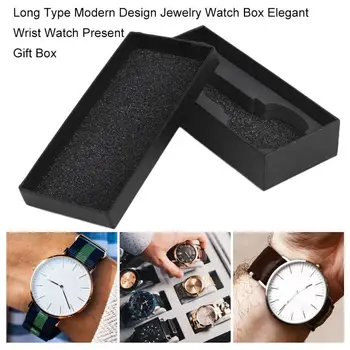 Long Type Modern Design Jewelry Watch Box Elegant Wrist Watch Present Gift Box Case Display Storage Organizer
Long Type Modern Design Jewelry Watch Box Elegant Wrist Watch Present Gift Box Case Display Storage Organizer