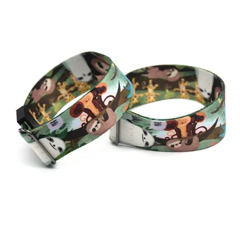 30pcs/lot Sloth Wristband Adjustable Ribbon Wristbands 3D Printing Cartoon Animal Hand Strap Sport Hip Hop Accessories NA2279
30pcs/lot Sloth Wristband Adjustable Ribbon Wristbands 3D Printing Cartoon Animal Hand Strap Sport Hip Hop Accessories NA2279