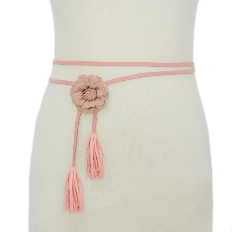 Women's Waist Rope Lotus Shape Tassel Self Knot Thin Belt Black Khaki Pink Brown Beige Dress Bow Waist Chain Bg-1655
Women's Waist Rope Lotus Shape Tassel Self Knot Thin Belt Black Khaki Pink Brown Beige Dress Bow Waist Chain Bg-1655