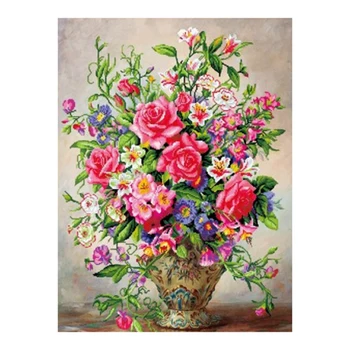 Diy 5D Diamond Embroidery Rose Cross Stitch Diamond Painting Round Drill Birthday Present Home Decoration
Diy 5D Diamond Embroidery Rose Cross Stitch Diamond Painting Round Drill Birthday Present Home Decoration