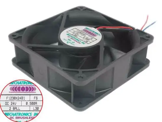 MECHATRONICS F1238X24B1 FS DC 24V 0.500A 120x120x38 мм вентилятор охлаждения сервера
MECHATRONICS F1238X24B1 FS DC 24V 0.500A 120x120x38 мм вентилятор охлаждения сервера