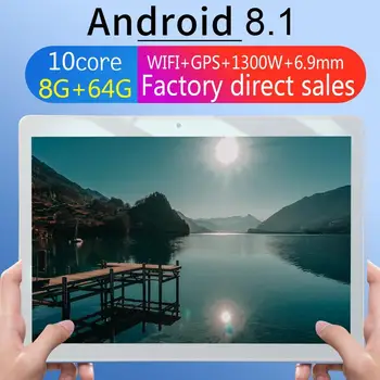 KT107 Round Hole Tablet 10.1 Inch HD Large Screen Android 8.10 Version Fashion Portable Tablet 8G+64G Gold Tablet
KT107 Round Hole Tablet 10.1 Inch HD Large Screen Android 8.10 Version Fashion Portable Tablet 8G+64G Gold Tablet