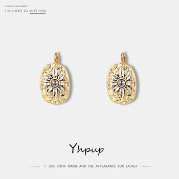 Yhpup Trendy Simple Design Vintage Flower Zinc Alloy Stud Earrings Tiny Small Metal Retro Earrings for Women Party Jewelry Gift
Yhpup Trendy Simple Design Vintage Flower Zinc Alloy Stud Earrings Tiny Small Metal Retro Earrings for Women Party Jewelry Gift