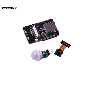 ESP32-CAM Mini IR Pyroelectric Infrared PIR Motion Human Sensor Photo Capture Micro SD Card 2.0MP AM312 Wireless WiFi Bluetooth
ESP32-CAM Mini IR Pyroelectric Infrared PIR Motion Human Sensor Photo Capture Micro SD Card 2.0MP AM312 Wireless WiFi Bluetooth