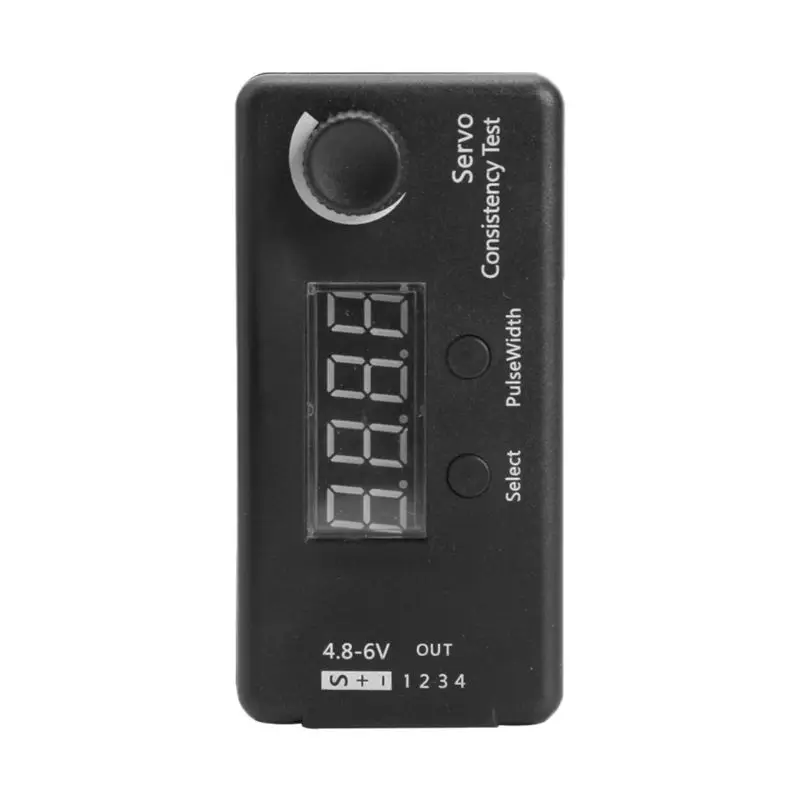 DC 4.8-6V 3 Modes Digital Servo/ESC Consistency Tester Steering Gear for RC Tool B85C
DC 4.8-6V 3 Modes Digital Servo/ESC Consistency Tester Steering Gear for RC Tool B85C