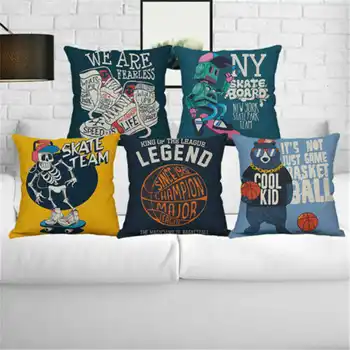Fashion English Alphabet Pillow Case Throw Pillowcase Cotton Linen Printed Pillow Covers For Office Home Textile
Fashion English Alphabet Pillow Case Throw Pillowcase Cotton Linen Printed Pillow Covers For Office Home Textile