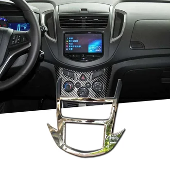 Chrome Center Console Navigation Cover Interior Air Condition Outlet Frame Trim For Chevrolet Trax 2014 - 2019 Car Accessories
Chrome Center Console Navigation Cover Interior Air Condition Outlet Frame Trim For Chevrolet Trax 2014 - 2019 Car Accessories