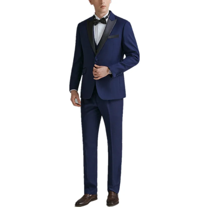 Wedding Party Men Suits Custom Made Prom Party Dress Suit Wedding Tuxedos Male Suits Three-Piece Set (Jacket+Pants+Vest)
Wedding Party Men Suits Custom Made Prom Party Dress Suit Wedding Tuxedos Male Suits Three-Piece Set (Jacket+Pants+Vest)