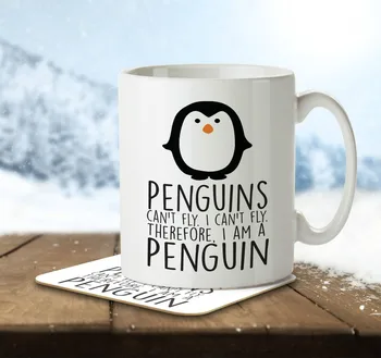 Penguins Can't Fly I Can't Fly Therefore I Am A Penguin Funny Mug
Penguins Can't Fly I Can't Fly Therefore I Am A Penguin Funny Mug
