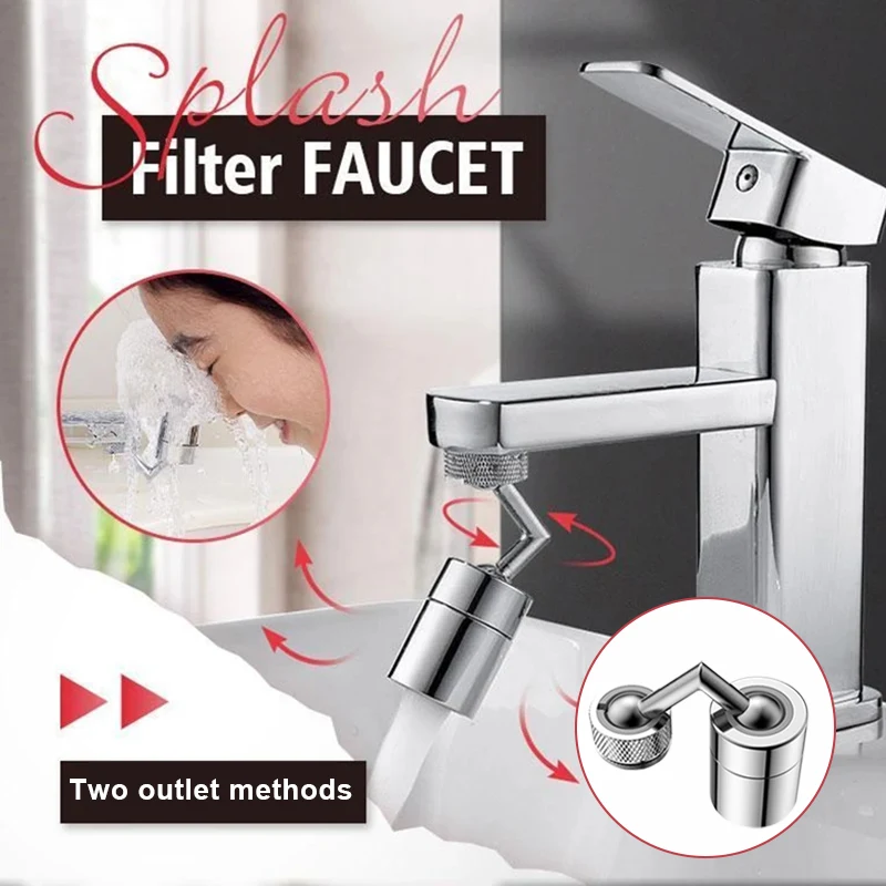 Universal Splash Filter Faucet Kitchen Faucet Aerator Sink Movable tap Head Rotatable Filter Nozzle Swivel Movable Tap Kitchen
Universal Splash Filter Faucet Kitchen Faucet Aerator Sink Movable tap Head Rotatable Filter Nozzle Swivel Movable Tap Kitchen