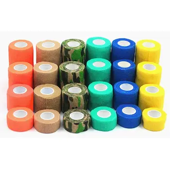 Outdoor Medical Bandage First Aid Kit Colorful Pet Cohesive Self Adherent Elastic Bandage Breathable Wrap Tape for Pet Dog Cat
Outdoor Medical Bandage First Aid Kit Colorful Pet Cohesive Self Adherent Elastic Bandage Breathable Wrap Tape for Pet Dog Cat