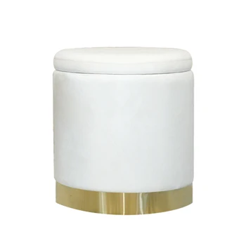 FCH Storage Ottoman Set Round Velvet Footrest Modern Vanity Stool Seat with Golden Steel Base Removable Lid for Bedroom Living R
FCH Storage Ottoman Set Round Velvet Footrest Modern Vanity Stool Seat with Golden Steel Base Removable Lid for Bedroom Living R