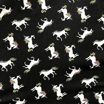 cartoon Unicorn Print silk Cotton/Lycra knitted Fabric Telas Stretch Couple Handmade Textile Fabric DIY patches for clothing
cartoon Unicorn Print silk Cotton/Lycra knitted Fabric Telas Stretch Couple Handmade Textile Fabric DIY patches for clothing