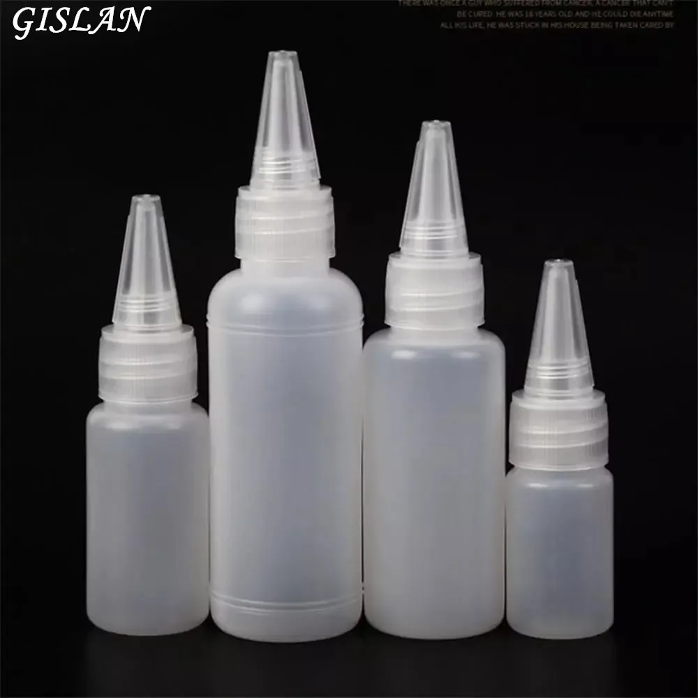 10 Pcs/lot GISLAN 10ML/20ML30ML/50ML Empty PE Plastic Glue Bottles With Screw-On Lids Squeeze Liquid Ink Oil Dropper Bottles
10 Pcs/lot GISLAN 10ML/20ML30ML/50ML Empty PE Plastic Glue Bottles With Screw-On Lids Squeeze Liquid Ink Oil Dropper Bottles