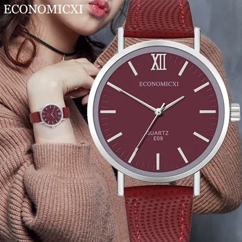 NO.2 Women Roman Watch Lady Leather Band Analog Quartz Wrist Watches relojes para mujer wall clock sticker needled
NO.2 Women Roman Watch Lady Leather Band Analog Quartz Wrist Watches relojes para mujer wall clock sticker needled