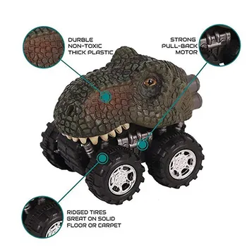 6pcs 6 Styles High-quality Children's Day Gift Toy Dinosaur Model Mini Toy Car Back of The Car Gift Truck Hobby Toy for Children
6pcs 6 Styles High-quality Children's Day Gift Toy Dinosaur Model Mini Toy Car Back of The Car Gift Truck Hobby Toy for Children