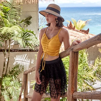 Beach Swimwear Womens Swimsuit Brand Rashguard Swimming Clothes Surf Suit Woman Hot Women New 2019 Korean Ins Style Super Split
Beach Swimwear Womens Swimsuit Brand Rashguard Swimming Clothes Surf Suit Woman Hot Women New 2019 Korean Ins Style Super Split