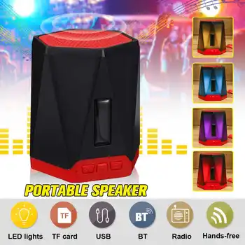 Mini Portable LED Outdoor Speakers Wireless Hands Free bluetooth Speaker TF USB FM Sound Stereo Music System for Phone
Mini Portable LED Outdoor Speakers Wireless Hands Free bluetooth Speaker TF USB FM Sound Stereo Music System for Phone