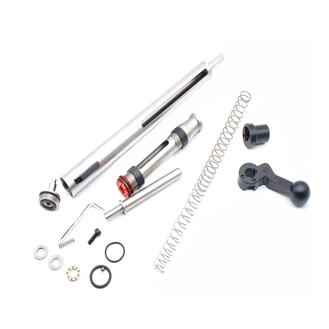 Metal Air Cylinder Pulling Plug+Air Cylinder+Charging Handles Rear Cover+Charging Handles For GJ M24 / 98K/AWM
Metal Air Cylinder Pulling Plug+Air Cylinder+Charging Handles Rear Cover+Charging Handles For GJ M24 / 98K/AWM