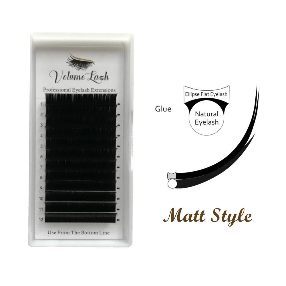 Split tips ellipse flat eyelashes 0.15/0.20mm mink lashes ellipse lash extensions individual C/CC/D lashes natural matte black
Split tips ellipse flat eyelashes 0.15/0.20mm mink lashes ellipse lash extensions individual C/CC/D lashes natural matte black