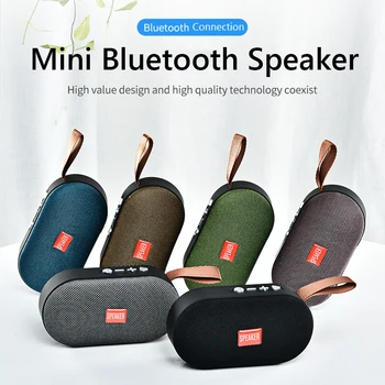 T7/T5 Mini Bluetooth Speaker Portable Wireless Loudspeaker Sound Speaker 3D Stereo Music Surround With Ring Support FM TF Card
T7/T5 Mini Bluetooth Speaker Portable Wireless Loudspeaker Sound Speaker 3D Stereo Music Surround With Ring Support FM TF Card
