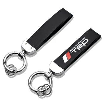 High Quality Metal+Leather TRD Emblem Keyring Keychain Car Styling For Toyota CROWN REIZ Corolla Camry Vios Auto Accessories
High Quality Metal+Leather TRD Emblem Keyring Keychain Car Styling For Toyota CROWN REIZ Corolla Camry Vios Auto Accessories