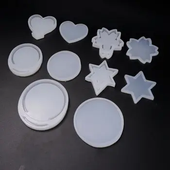 DIY Crystal Drop Glue Sand Mold Star Round Jewelry Ornaments Pendant Silicone Epoxy Molds T4MD
DIY Crystal Drop Glue Sand Mold Star Round Jewelry Ornaments Pendant Silicone Epoxy Molds T4MD
