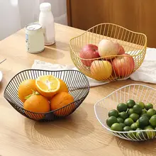 Fruit Basket Nordic Style Exquisite Workmanship Smooth Brim Wavy Wire Bread Vegetable Storage Bowls for Kitchen
Fruit Basket Nordic Style Exquisite Workmanship Smooth Brim Wavy Wire Bread Vegetable Storage Bowls for Kitchen