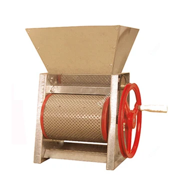 30-100kg/h Manual coffee bean peeling machine BP-120# Coffee bean fresh fruit processing machine Peeling rate> 98% 
30-100kg/h Manual coffee bean peeling machine BP-120# Coffee bean fresh fruit processing machine Peeling rate> 98%