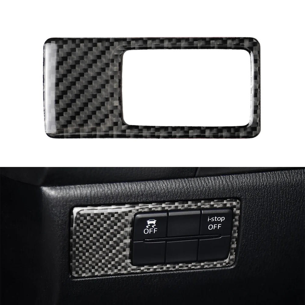 For Mazda 3 Axela 2017 2018 Carbon Fiber ABS Headlight Switch Button Cover Trim LHD 
For Mazda 3 Axela 2017 2018 Carbon Fiber ABS Headlight Switch Button Cover Trim LHD