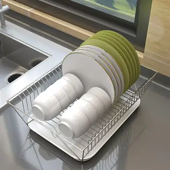 1 Pc Durable Poratble Stainless Steel Multifunctional Storage Holder Draining Rack Storage Rack Dish Rack for Restaurant Home
1 Pc Durable Poratble Stainless Steel Multifunctional Storage Holder Draining Rack Storage Rack Dish Rack for Restaurant Home