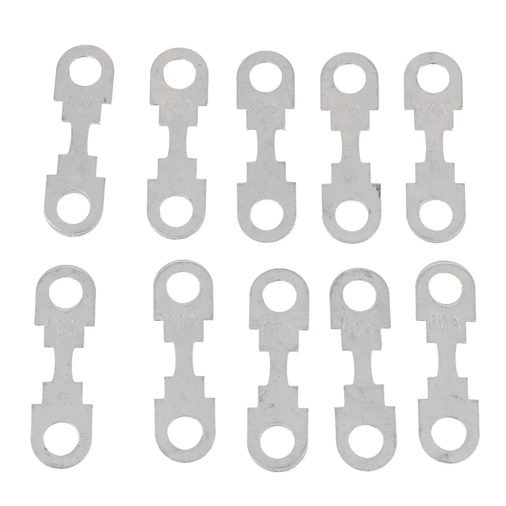 10 Pieces 12VDC Automotive Car Flat Metal Fuse Strip For VW For Audi For SEAT For Skoda For Ford 10 Pieces 12VDC Automotive Car Flat Metal Fuse Strip For VW For Audi For SEAT For Skoda For Ford
