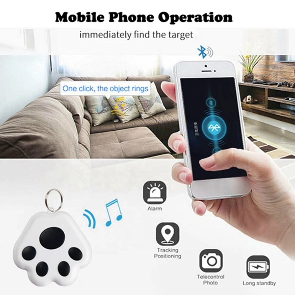 Pets Smart Mini GPS Tracker Anti-Lost Waterproof Bluetooth Tracer For Pet Dog Cat Keys Wallet Bag Kids Trackers Finder Equipment
Pets Smart Mini GPS Tracker Anti-Lost Waterproof Bluetooth Tracer For Pet Dog Cat Keys Wallet Bag Kids Trackers Finder Equipment