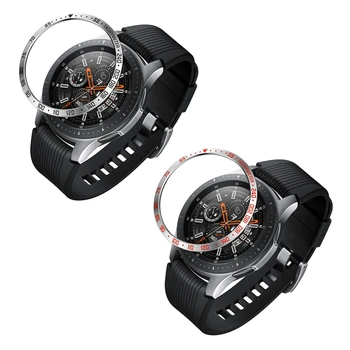 2 Pcs for Samsung Galaxy Watch 46Mm Smart Watch Bezel Ring Adhesive Cover Metal Ring-Silver & Red+Silver
2 Pcs for Samsung Galaxy Watch 46Mm Smart Watch Bezel Ring Adhesive Cover Metal Ring-Silver & Red+Silver