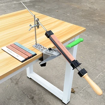 sharpening stone professional Fixed angle sharpener kitchen knife New multi-function sharpener blade sharp corundum Angle guide
sharpening stone professional Fixed angle sharpener kitchen knife New multi-function sharpener blade sharp corundum Angle guide