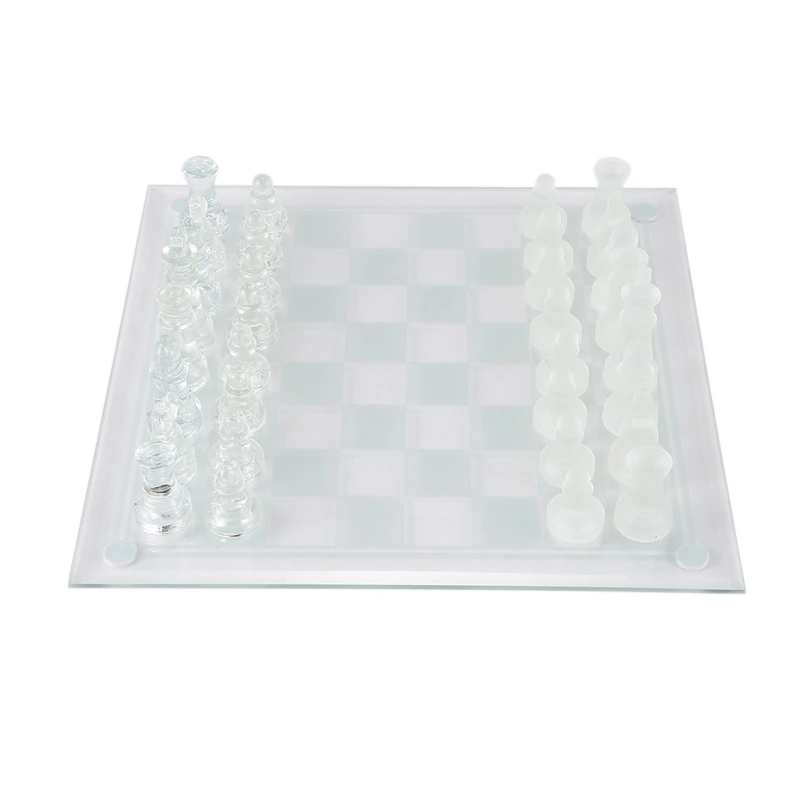 HOT 8 Inch International Chess Game,Complete Glass Chess Set 32 Pieces Game & Board Play
HOT 8 Inch International Chess Game,Complete Glass Chess Set 32 Pieces Game & Board Play