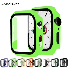 Glass+Cover For Apple Watch Case 44mm 40mm 42mm 38mm iWatch series 5 4 3 6 se bumper+Screen Protector apple watch Accessories
Glass+Cover For Apple Watch Case 44mm 40mm 42mm 38mm iWatch series 5 4 3 6 se bumper+Screen Protector apple watch Accessories