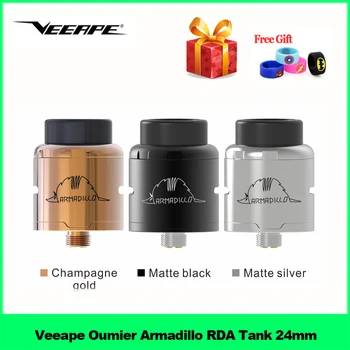 Original Oumier Armadillo RDA Tank Atomizer 24mm Dual Coil Rebuildable Tank For 510 thread Electronic Cigarette Vape Mod
Original Oumier Armadillo RDA Tank Atomizer 24mm Dual Coil Rebuildable Tank For 510 thread Electronic Cigarette Vape Mod