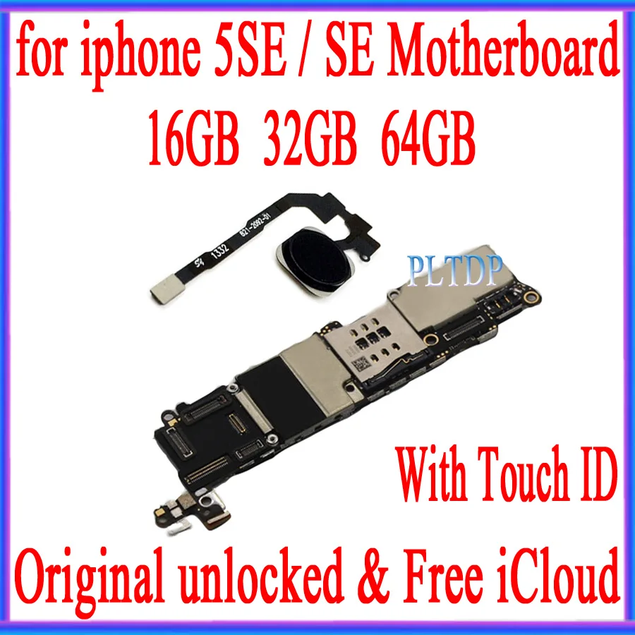 With IOS System for iphone 5SE SE Motherboard with/without Touch ID,100% Original unlocked for iphone 5SE Mainboard, Free iCloud
With IOS System for iphone 5SE SE Motherboard with/without Touch ID,100% Original unlocked for iphone 5SE Mainboard, Free iCloud
