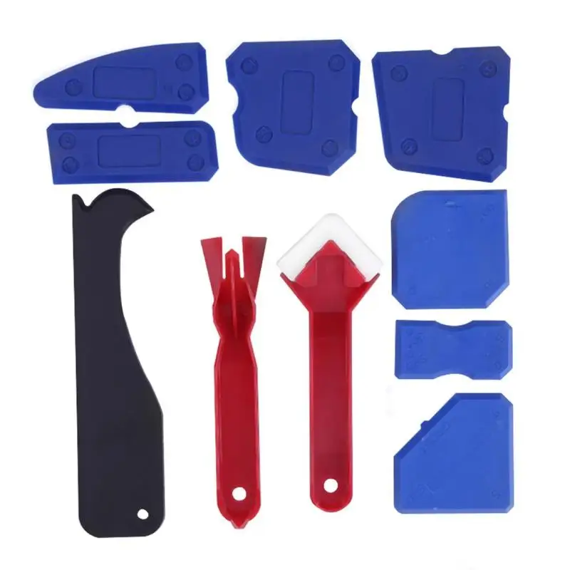 10pcs Window Door Silicone Glass Cement Scraper Tool Home Remover Caulk Finisher Sealant Smooth Scraper Grout Kit Tools
10pcs Window Door Silicone Glass Cement Scraper Tool Home Remover Caulk Finisher Sealant Smooth Scraper Grout Kit Tools