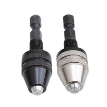 2pc Screwdriver Impact Driver Adaptor Bit Chuck Quick Change Keyless Drill Hex Shank Converter Tool Bit Tool Drill Chuck Adapter
2pc Screwdriver Impact Driver Adaptor Bit Chuck Quick Change Keyless Drill Hex Shank Converter Tool Bit Tool Drill Chuck Adapter