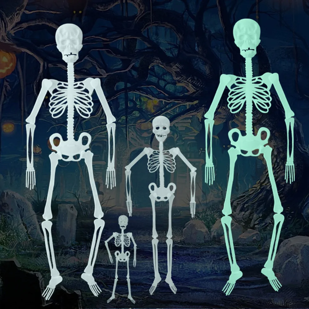 High Quality Halloween Props Luminous Human Skeleton Hanging Decoration Outdoor Party US #5
High Quality Halloween Props Luminous Human Skeleton Hanging Decoration Outdoor Party US #5