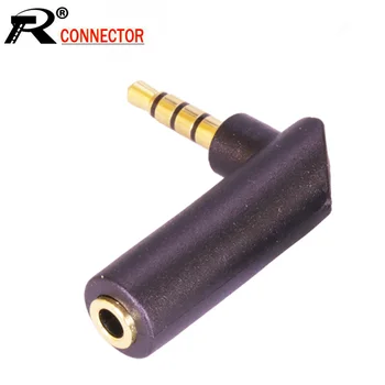 100pcs/lot 4 Pole 3.5mm Male to Female Right Angle Adapter Gold Plated 4 Pins 3.5mm Stereo Plug L Shape Adapter Audio Converter
100pcs/lot 4 Pole 3.5mm Male to Female Right Angle Adapter Gold Plated 4 Pins 3.5mm Stereo Plug L Shape Adapter Audio Converter
