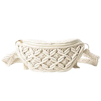 Bum Bag Cotton Woven Outdoor Wallet Summer Beach Vacation Bag Handbag Tassel Shoulder Messenger Bag Lady Woven Handbag Chest Bag
Bum Bag Cotton Woven Outdoor Wallet Summer Beach Vacation Bag Handbag Tassel Shoulder Messenger Bag Lady Woven Handbag Chest Bag