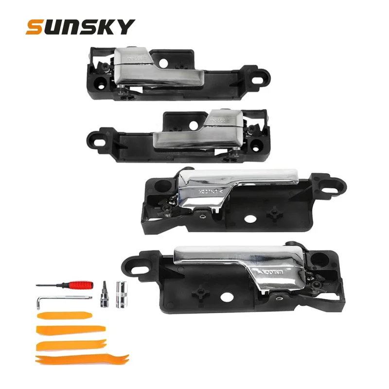 2 Pairs for Ford Fusion Car Door Inside Handles OE number: 6E5Z-5422600-AA (FR) / 6E5Z-5422601-A (FL) / 6E5Z-5422601-B (RL)
2 Pairs for Ford Fusion Car Door Inside Handles OE number: 6E5Z-5422600-AA (FR) / 6E5Z-5422601-A (FL) / 6E5Z-5422601-B (RL)