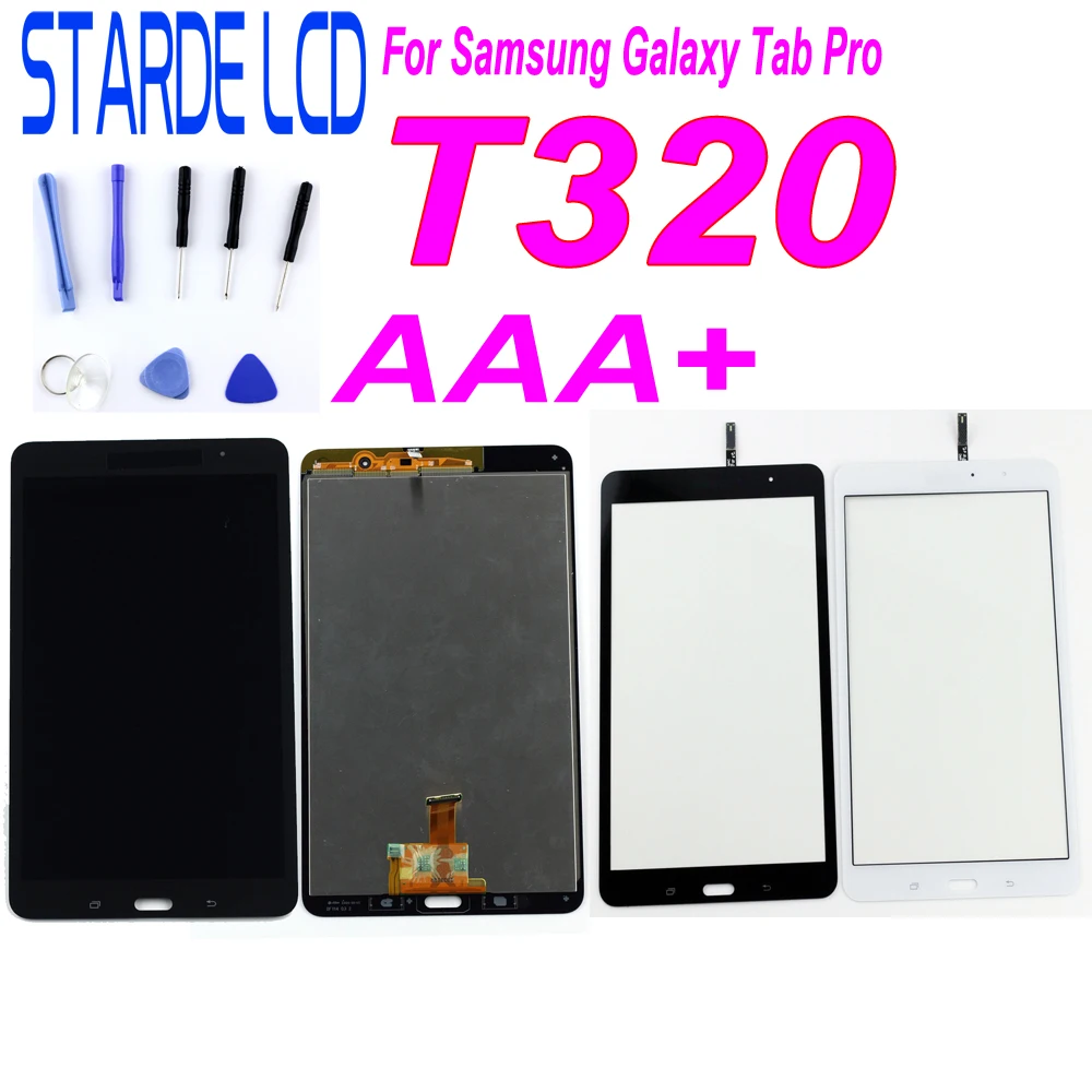 STARDE Replacement LCD For Samsung Galaxy Tab Pro T320 SM-T320 Wlan LCD Display Touch Screen Digitizer Assembly 
STARDE Replacement LCD For Samsung Galaxy Tab Pro T320 SM-T320 Wlan LCD Display Touch Screen Digitizer Assembly