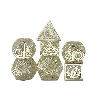 HYMGHO Handcrafted Arrival Hollow Dice Metal Steel Bronze Steampunk Pattern with Wheel Gear DND Pathfinder Tabletop Gaming Roll
HYMGHO Handcrafted Arrival Hollow Dice Metal Steel Bronze Steampunk Pattern with Wheel Gear DND Pathfinder Tabletop Gaming Roll