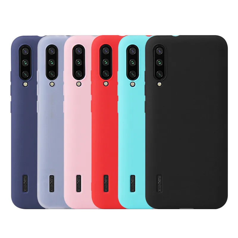 Матовый мягкий чехол карамельных цветов для Xiaomi Mi9 lite Mi A1 A2 A3 Lite 6 8 9 10 Play Note 3 Note10 Pro